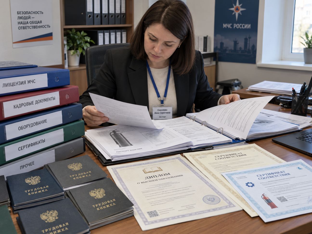 Аудит документов для получения лицензии МЧС