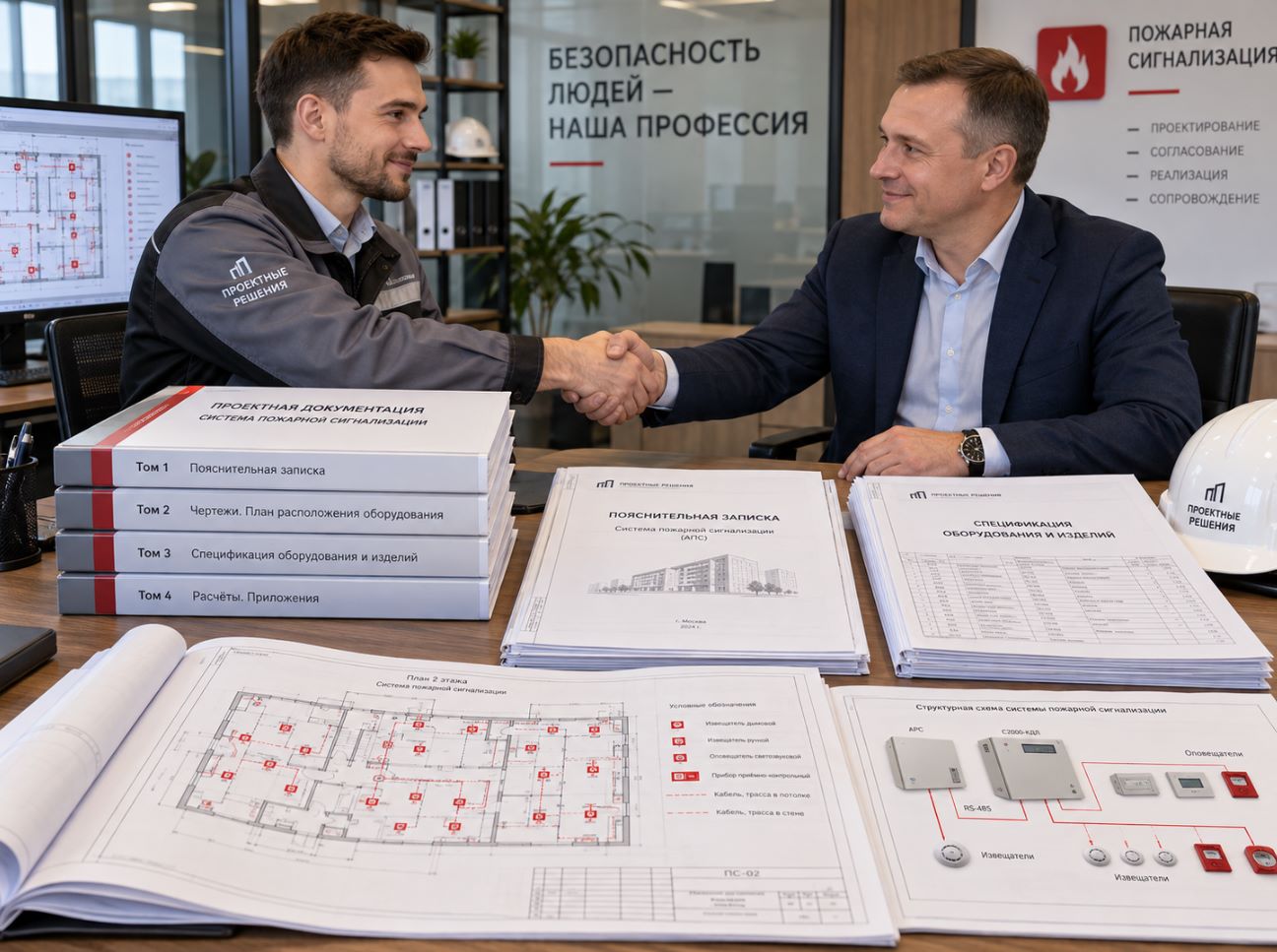 Проект АПС для распределительного центра