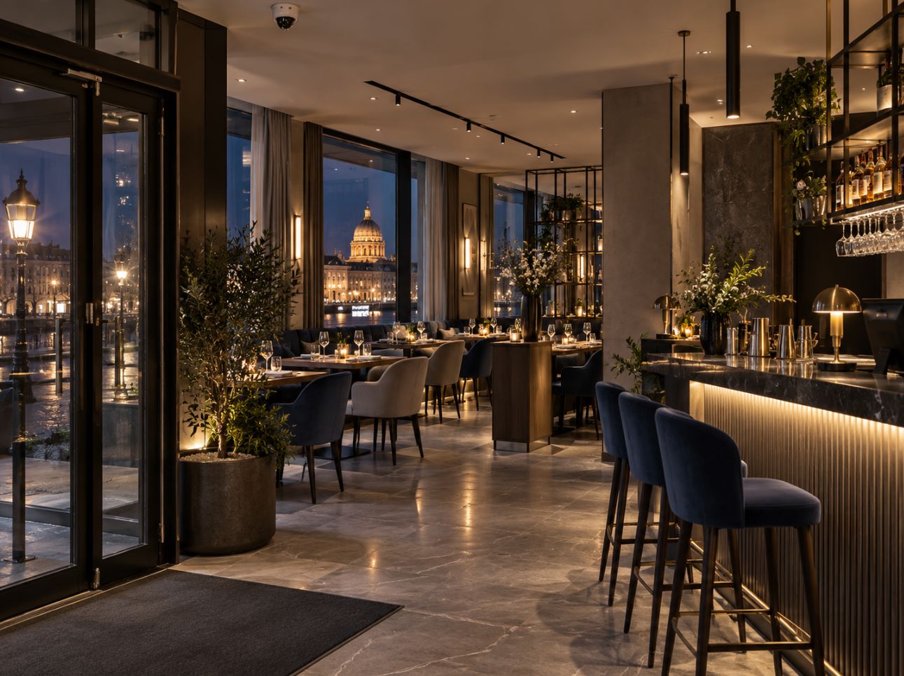 Видеонаблюдение для ресторана и объектов HoReCa